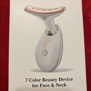 Facial Massager Sculpting 7 in 1 Skin Care Portable Neck Face